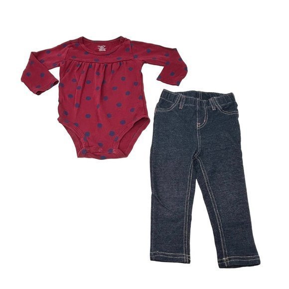 Baby Clothes  - 2 Outfits - Pants & Body Suits - Size 18 Month - Picture 2 of 6